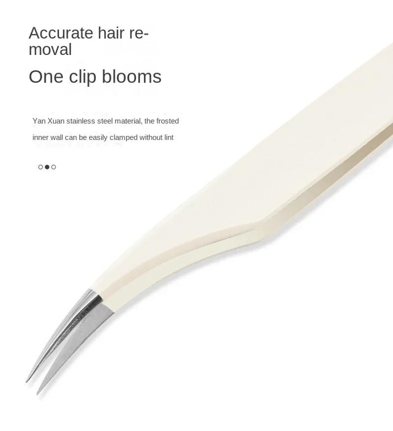 Description Picture 4 of itemFiber Tip Eyelash Extension Tweezer Volume Isolation Precise Lash Tweezers Nano Technology Eyebrow From Makeup Eyelash Tweezers