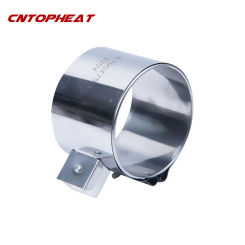 ID90mm Stainless Steel Electrical Nozzle Heater Band Injection Molding Machine 220V Mica Band Heater 50-300 Degrees