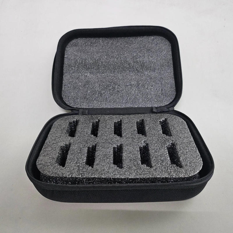 Description Picture 6 of itemClipper Blade Holder for 10 Blades - Protective Clipper Blade Storage Case with Barber Blade Holder Foam and Hard Shell Impact