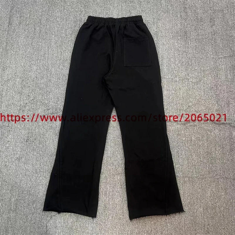 Description Picture 4 of itemPuff Print Project Capri Flared Sweatpants Men Women Casual Pants Jogger Sweat Pants Terry Trousers