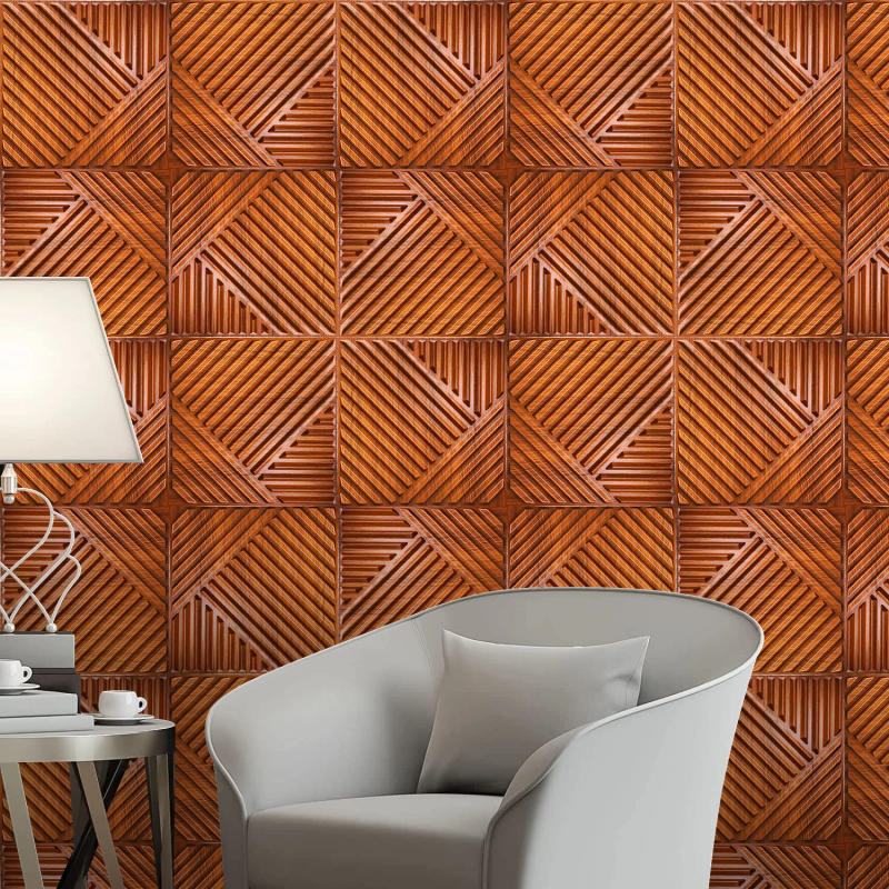 Description Picture 5 of item12/20pcs 3D pvc wall panels for indoor wall decoration, living room hall bedroom hotel office,30.48 x 30.48cm