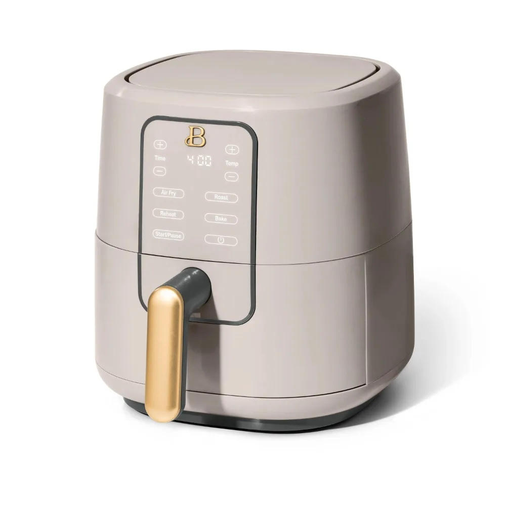 Description Picture 3 of itemBeautiful 3 Qt Air Fryer with TurboCrisp Technology, Porcini Taupe