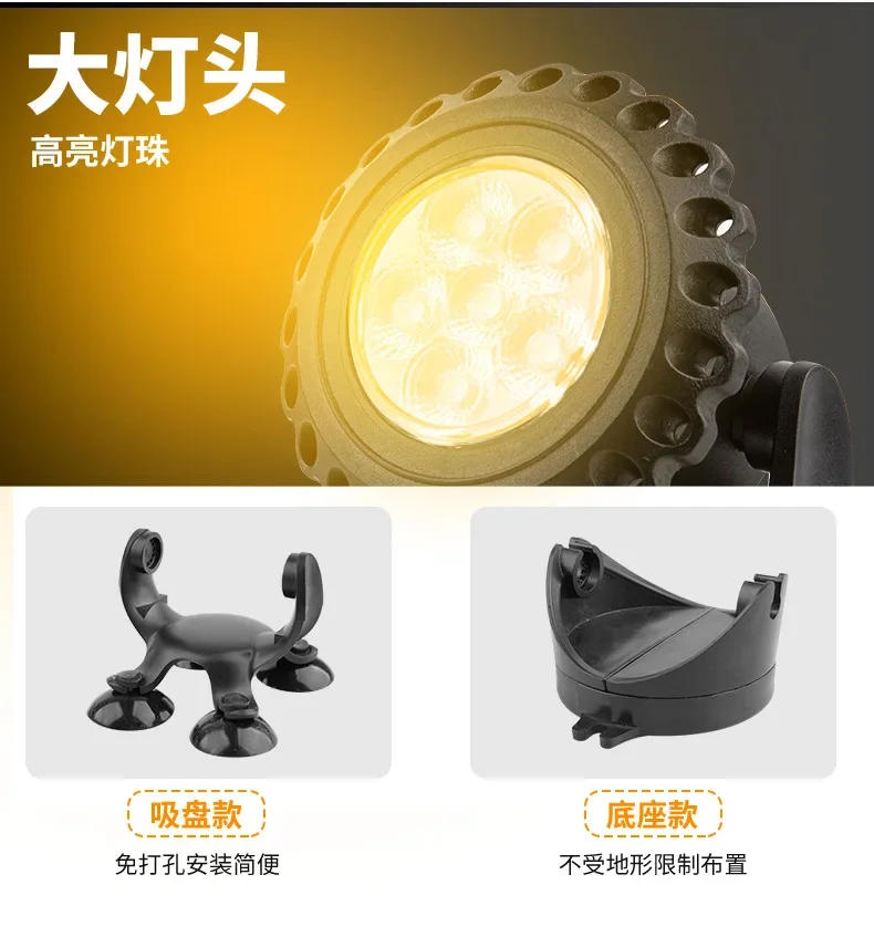 Description Picture 6 of itemRGB Solar Underwater Light Lawn Light Outdoor LED Garden Pool Gradient Spotlight Courtyard Landscape Light