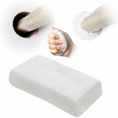 1/4pcs Wall Hole Sealing Cement Clay Waterproof Repair Water Proof White Sealers Caulk Air Conditioning Hole Sewer Sealing