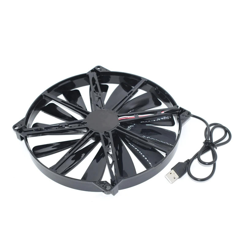 Description Picture 4 of itemNew DC5V 0.30A 20cm 200*200*20MM For Master A20020-07CA-2JN-F1 DF2002005SELN USB Notebook Base Cooling Fan