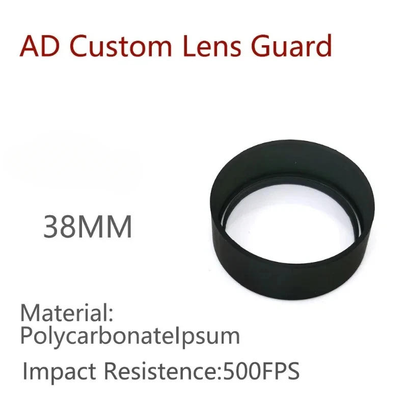 Description Picture 4 of itemTactical Hunting Weapon LED Lights AD Flashlight Custom Lens Guard Red Dot Sight Protector for T01 Surefire M300 M600 X300 X300V