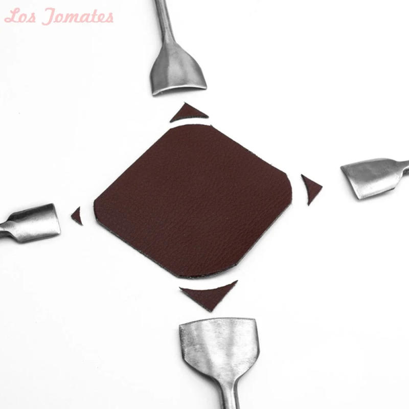 Description Picture 4 of item1PC Leather Craft Half-Round Cutter Punch Tools DIY Leather Belt Wallet Strap Cowhide Punches Set Leathercraft Tools