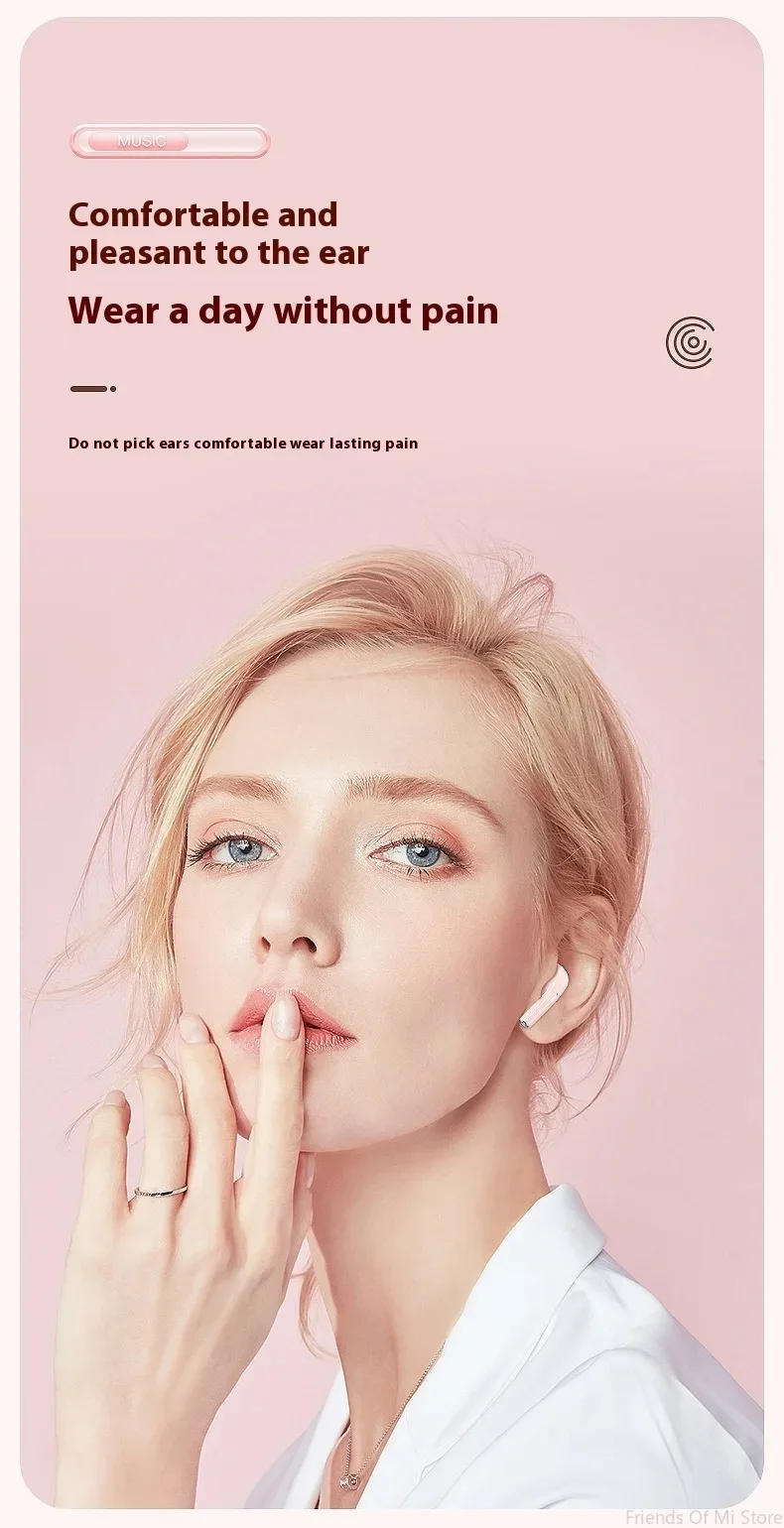 Description Picture 6 of itemXiaomi A2 Pro TWS Bluetooth Earbuds Mini Waterproof Headphones With HiFi Stereo Sound for Sports and Daily Use With Mic