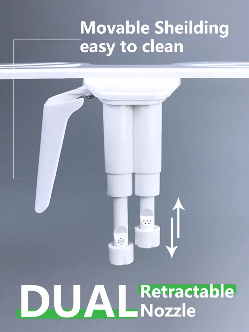 Description Picture 6 of itemBidet GUARDGETS Toilet Bidet Attachment For Toilets Seat Japanese Cover Non Electric Slim Shattaf Badette