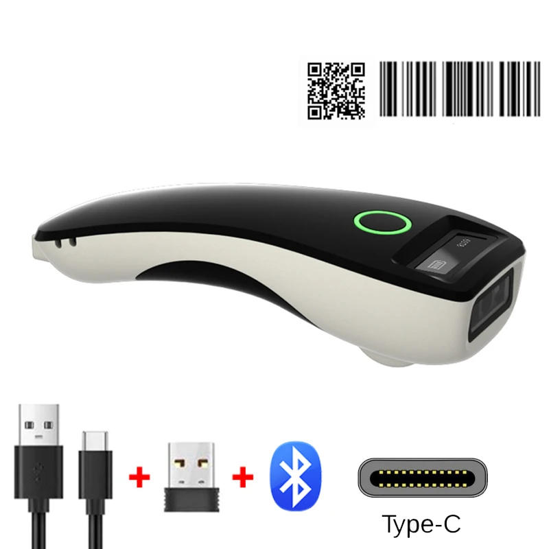 Description Picture 2 of itemBarcode Scanner C70 Wireless 1D 2D CMOS Scanner USB Bluetooth Mini Pocket QR Reader IOS Android Windows for Mobile Payment