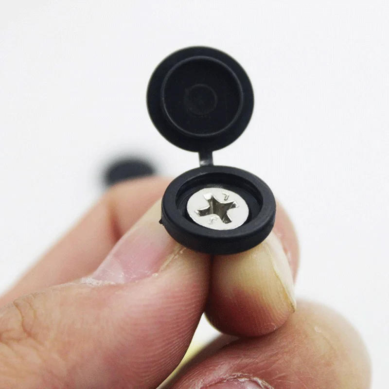 Description Picture 6 of item30-100pcs Screw Bolt Cover PlasticCap Practical Self-Tapping Screw Decorative Cover Nut Bolt Protective Cover Furniture Hardware