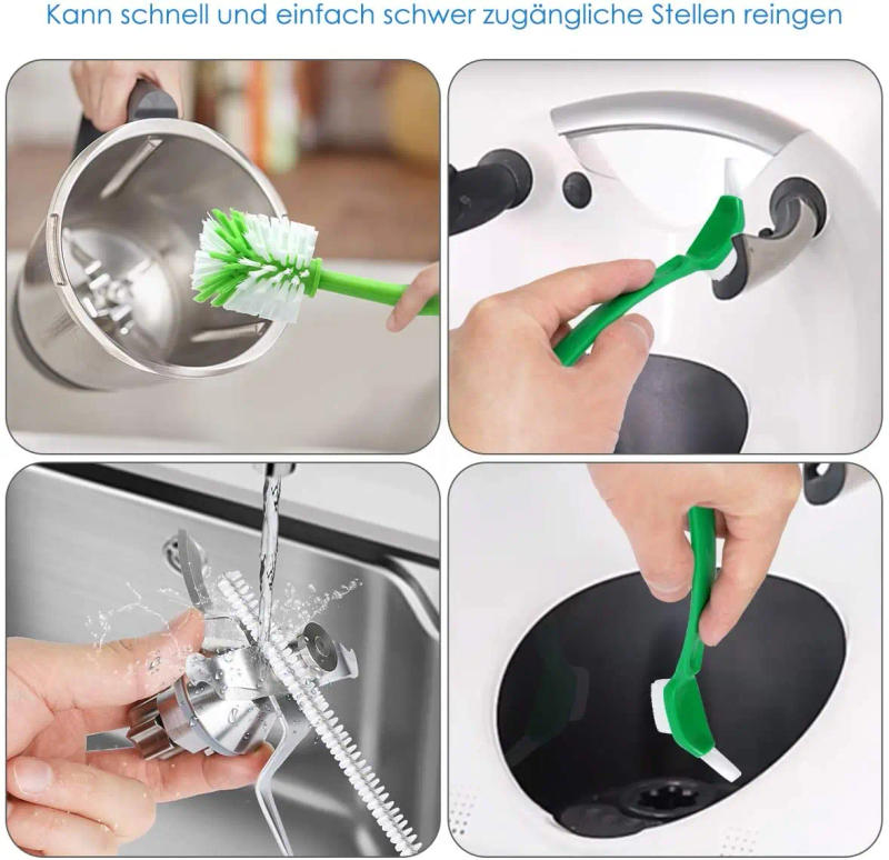 Description Picture 3 of itemBlade Knife Cleaner Bowl Pot Washing Tool Cleaning Scrubbing Brush Ideal for Thermomix TM5 TM6 TM31 Food Mixer Monsieur Cuisine