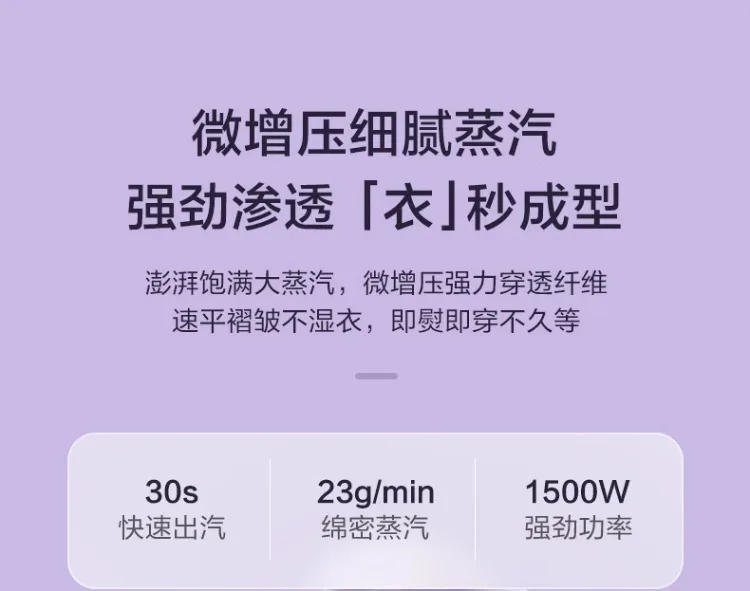 Description Picture 5 of item220V Haier Portable Handheld Steamer Mini Iron for Home Use New Model