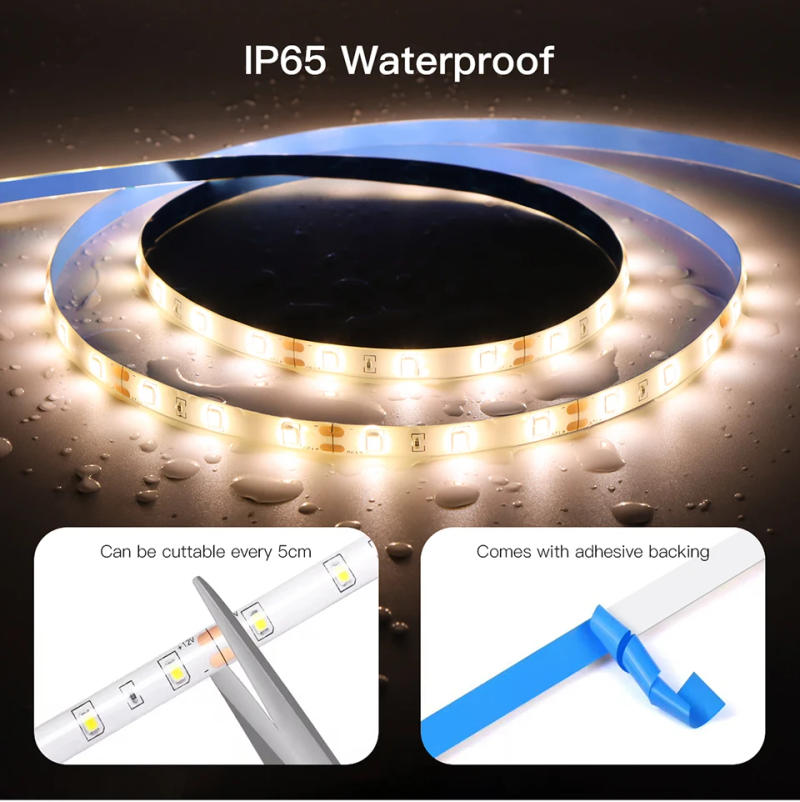 Description Picture 5 of itemDC12V LED Strip 2835 Dimmable Touch Switch Backlight TV Kitchen Strip Flexible LED Tape Ribbon Under Cabinet Light Night Lamp