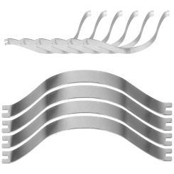 50 Pcs Photo Frame Hook Metal Spring Clips Picture Parts Frames Framing Hardware Tool Aluminum Alloy Wall Hanging