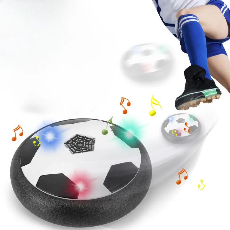 Description Picture 3 of itemLED Hover Soccer Ball with Foam Bumper Football Toy Air Power Training Ball Musical Battery Powered Gifts Birthday Gifts for Kid