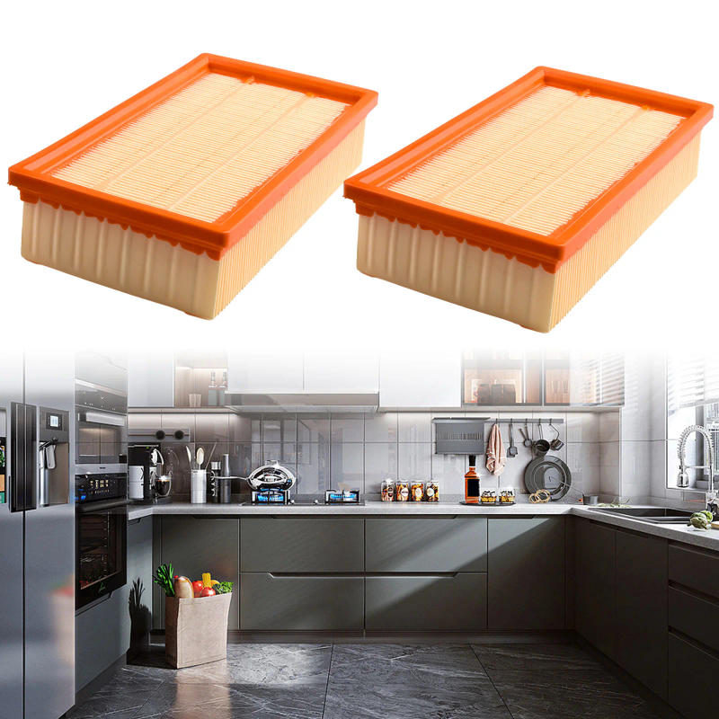 Description Picture 3 of item2PCS Flat Pleated Filters For Bosch GAS 35 L AFC GAS 35 L SFC+ GAS 35 M AFC Vacuum Cleaner Replacement Part Cleaning Tools