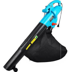Electric Blowing Cleaner 2 In 1 Vacuum Dust Collector/Blower Machine Garden Leaf Collecting Shredder Blowing Cleaner 3000W