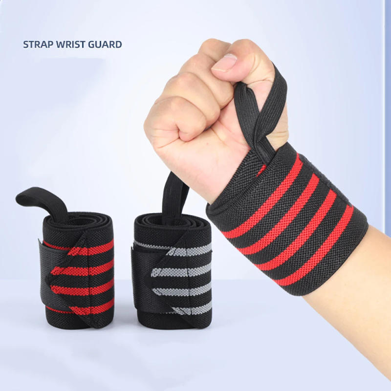 Description Picture 2 of item1 PC Wrist and Weightlifting Dumbbell Training with Thickened Straps Outdoor Sports and Fitness Protective Equipment Fitness