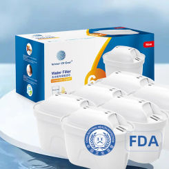 2PCS/6PCS For Brita Maxtra Water Filters Cartridge Limescale Chlorine Impurities Purify Kettle Activate Carbon Water Filter