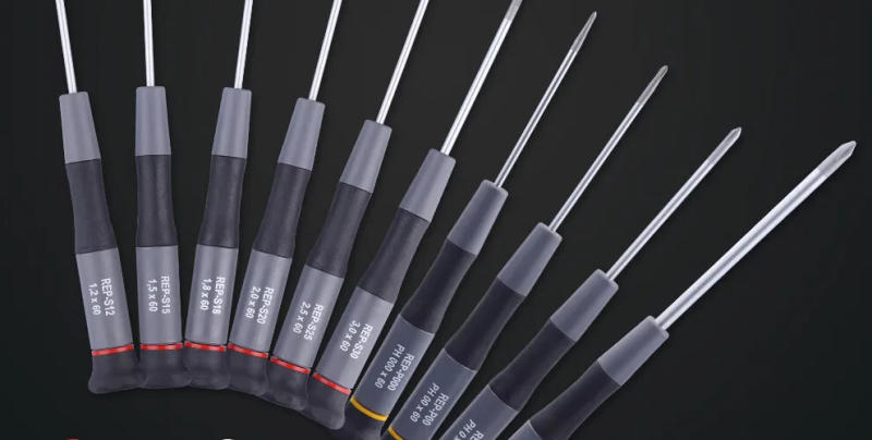 Description Picture 3 of itemRubicon Precision Screwdriver Phillips PH000/00/0/1 Flat Port 1.2/1.5/1.8/2.0/2.5/3.0mm for Maintenance of Precision Equipment.