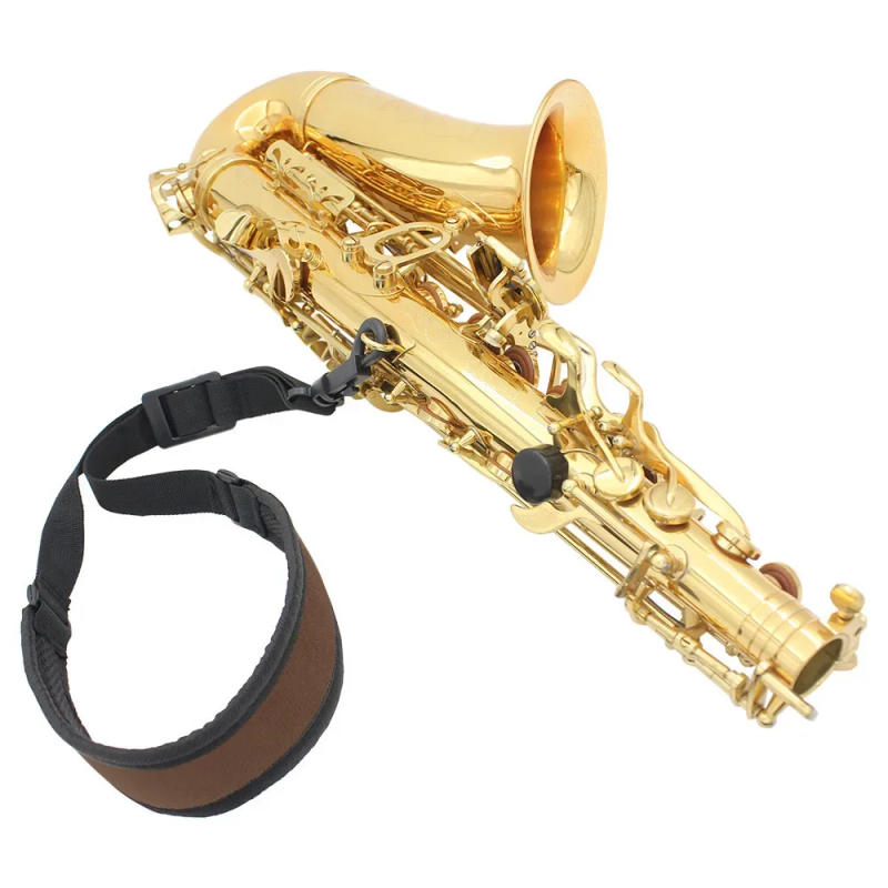 Description Picture 3 of itemSaxophone Neck Strap Universal Shoulder Belt Alto Tenor Sax Universal High Elastic Cotton Harness Sax Woodwind Instrument Parts