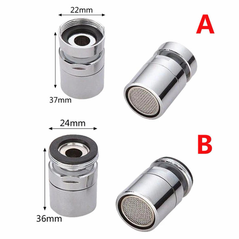 Description Picture 6 of itemWater Faucet Aerator Sprayer Sink Aerator-Degree Swivel Taps Nozzle Splash-Proof Bubbler Kitchen Bathroom Accessories