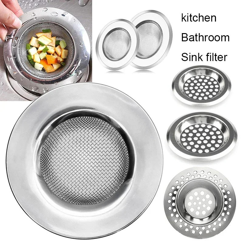 Description Picture 2 of itemSink Strainer Kitchen Sink Grid Filter Stainless Steel Drain Hole Filter Mesh Protection Against Clogging Kitchen Accessorie