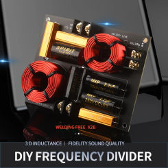 HIFIDIY Hi-Fi  2WAY  2 speaker Unit (tweeter +bass ) Speakers audio Frequency Divider Crossover Filters X2B