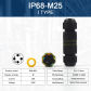 M25-4P 9-12mm