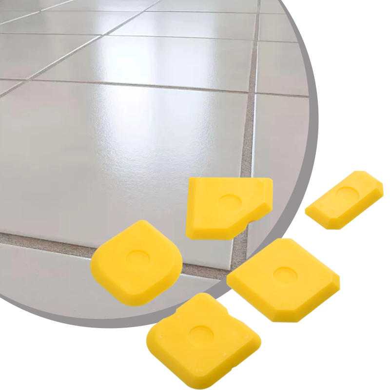 Description Picture 4 of item5pcs Silicone Sealant Spreader Caulking Tool Kit Applicator Edge Repair Tools Spatula Scraper Cement Caulk Removal Tool