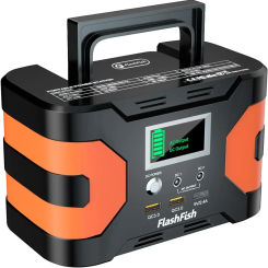 Portable Power Station 200W Peak Solar Generator 166Wh Camping CPAP Battery Backup Power Battery Pack