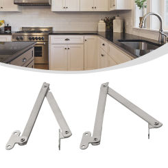 Stays Hinge 2pcs Hinges Lid Support Hinge Stays Hinge For Furniture Cabinet Lid Support Stainless Steel Hot New