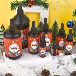 Christmas Day UV Epoxy Resin High Transparent Thin Quick Drying High Hardness UV Resin Glue DIY Crystal Jewelry Making Craft