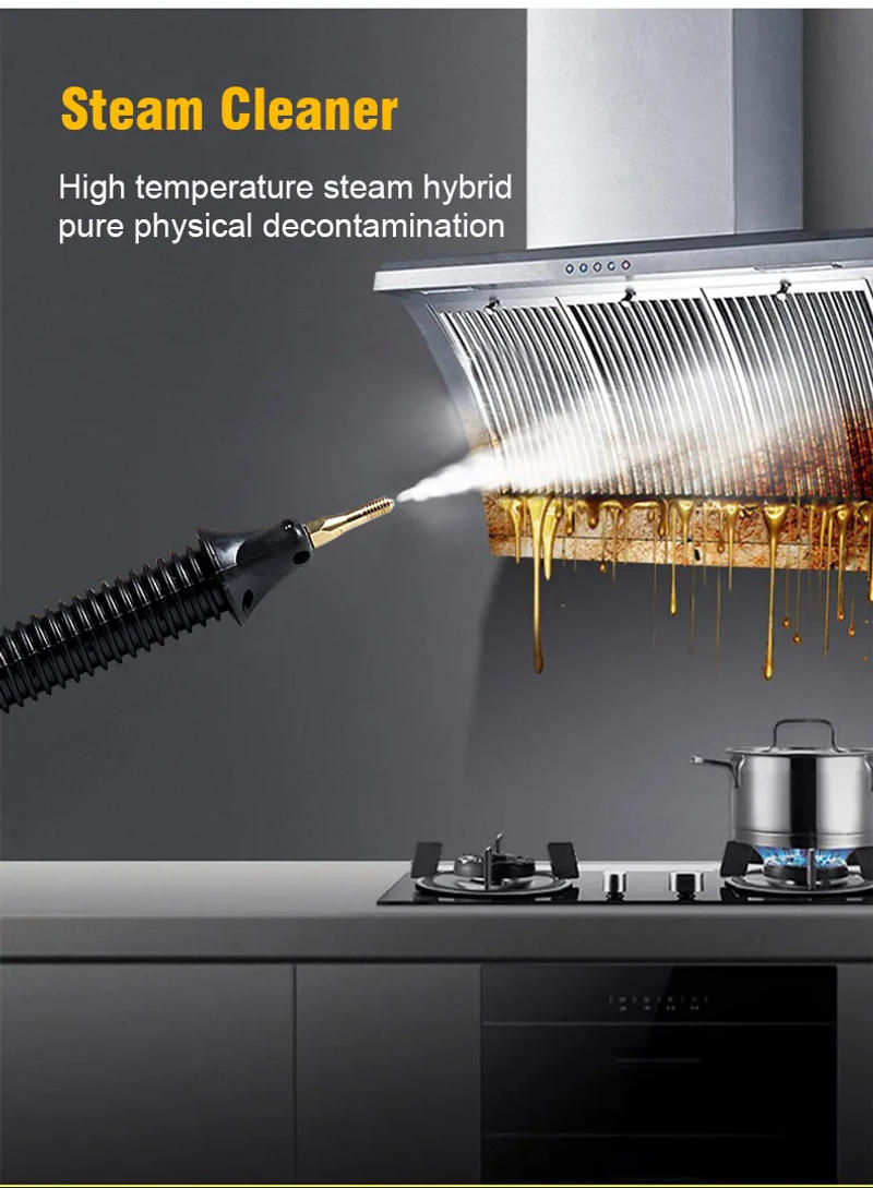 Description Picture 4 of itemHome Appliances Steam Cleaner High Temperature Sterilization Air Conditioning Kitchen Hood Car Steam Cleaners US/EU Plug
