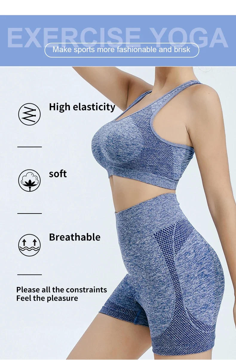 Description Picture 4 of itemWomen Sports Bra Top Push Up Fitness Yoga Bra Underwear Sport Tops For Women Breathable Running Vest Gym Wear
