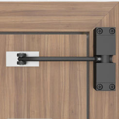 Home door closers automatic closing rebound wooden door push-pull simple home buffer closers room hardware home decoration