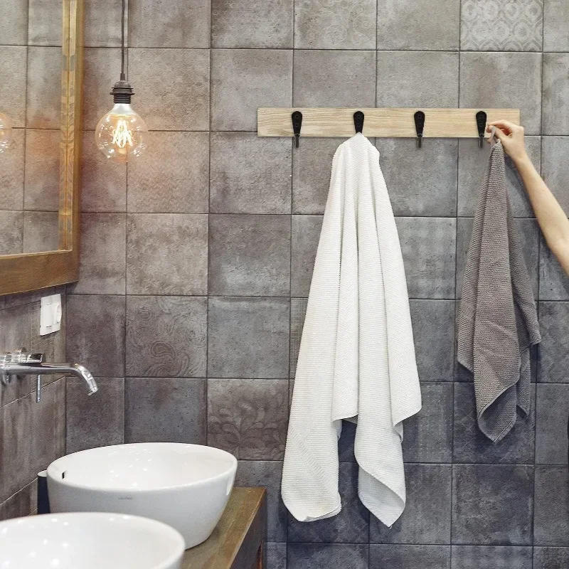 Description Picture 6 of item50/1set Alloy Hooks with Screws for Coat Towel Bags Caps Hook Wall Mounted Hanging Hangers Kitchen Bathroom Storage Rack Holders