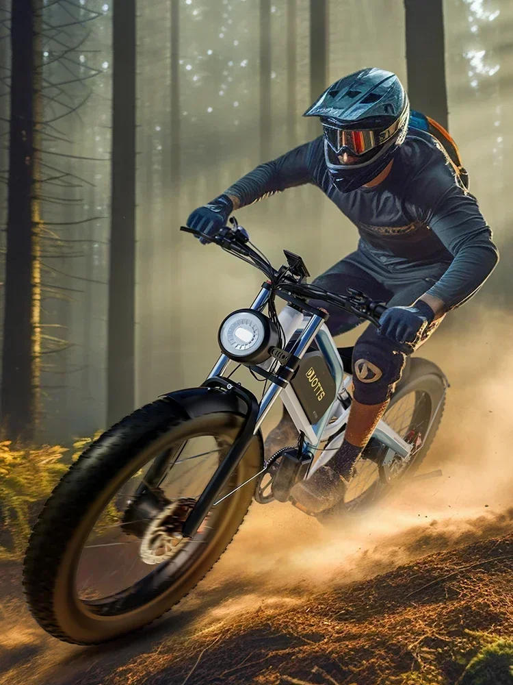 Description Picture 2 of itemFactory direct delivery 2024DUOTTS N26 electric bicycle 2000W 52V 23Ah E-BIKE fat tire mountain city electric bicycle