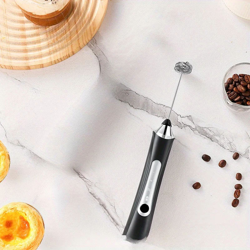 Description Picture 3 of itemHand-held charging cordless electric whisk, cream coffee mixer, hand-held foam maker