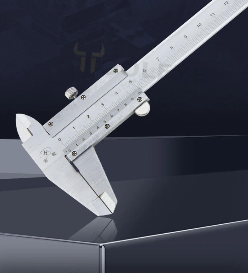 Description Picture 5 of itemVernier Caliper Steel Gauge Metal Calipers Measuring Instruments Carpenter Tools Pachometer Professional Pachymeter Depth Ruler