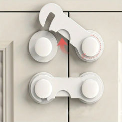 1pc Lot Safety Refrigerator Cabinet Lock Protecter Window Closet Wardrobe Safety Lock