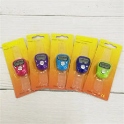 1PC Electronic Digital Finger Ring Tally Counter Hand Held Knitting Row Counter Clicker NEW Mini Point Marker Counter LCD