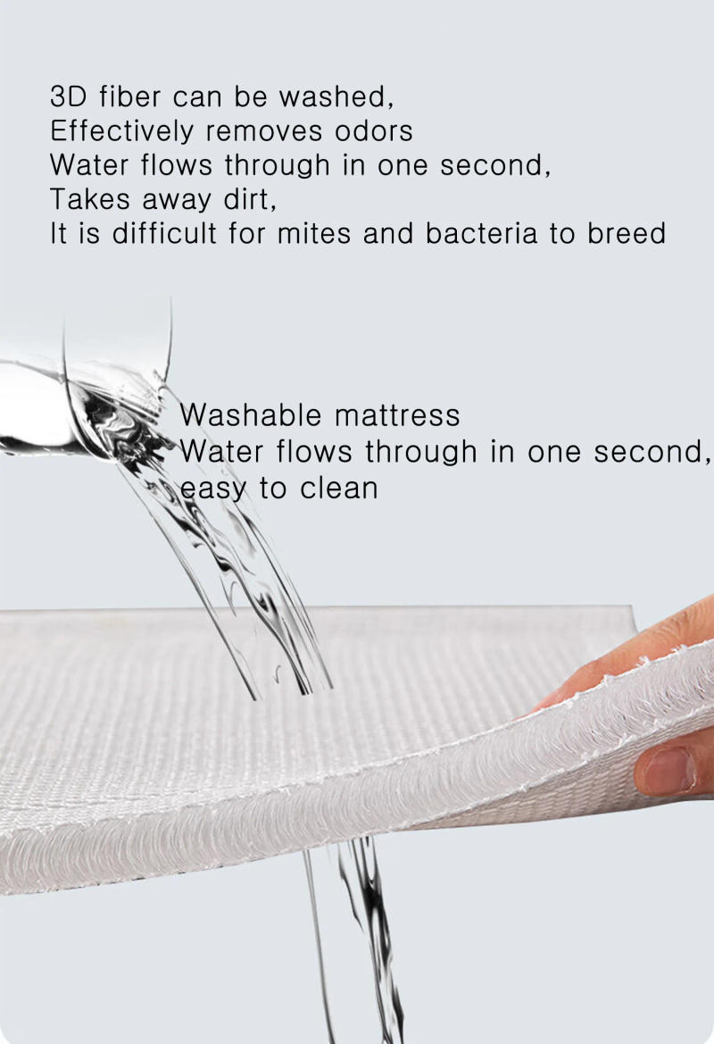 Description Picture 5 of itemBed Mattresses Summer Cool Mat Four Seasons Breathable Mattress 3D Air Mesh Topper Comfortable Mattress Cool Mat Ventilated Desi