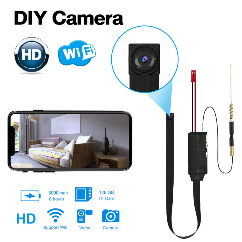 Description Picture 3 of itemHD 1080P Mini Camera DIY Module Motion Detection WiFi Camera Home Security Surveillance P2P Wireless Camcorder Video Recorder