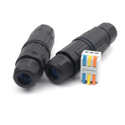 IP68 Waterproof Connector 2/3Pin Quick Wire Conductor Connectors Outdoor Sealing Terminal Block Universal Junction Box 32A 220V