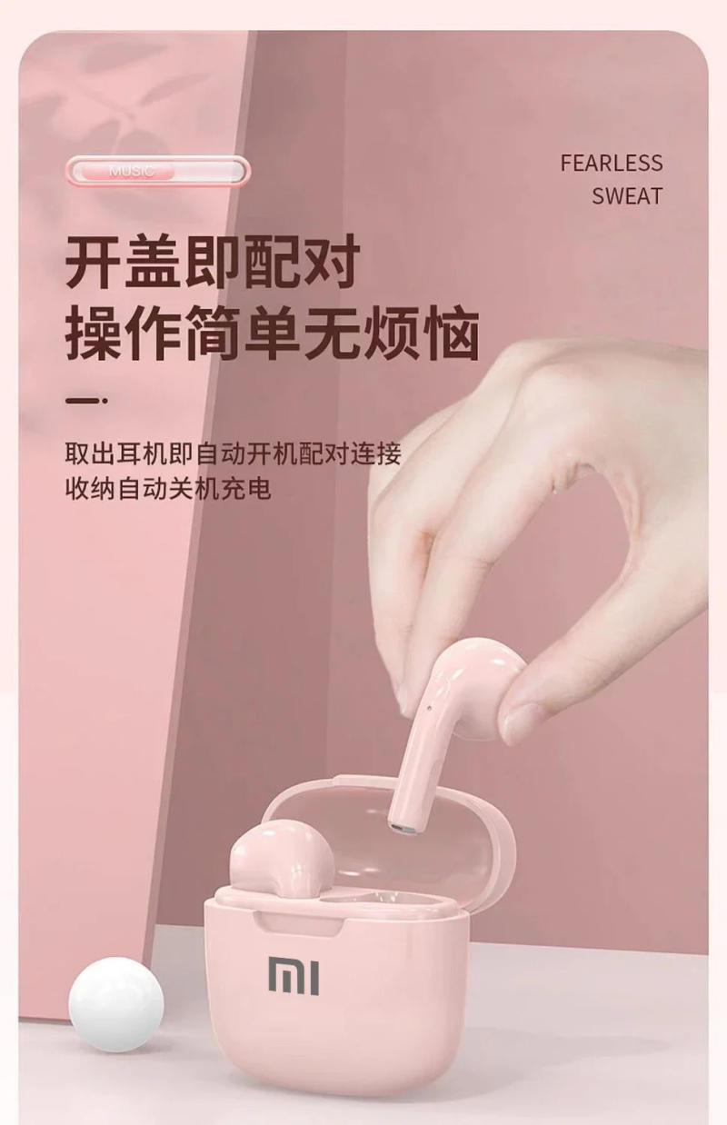 Description Picture 5 of itemOriginal Iconic Brand Air A2 Pro Earphone TWS 9D HIFI Headset Bluetooth Music Earbuds For IPhone IOS Android Wireless Pods Headphone