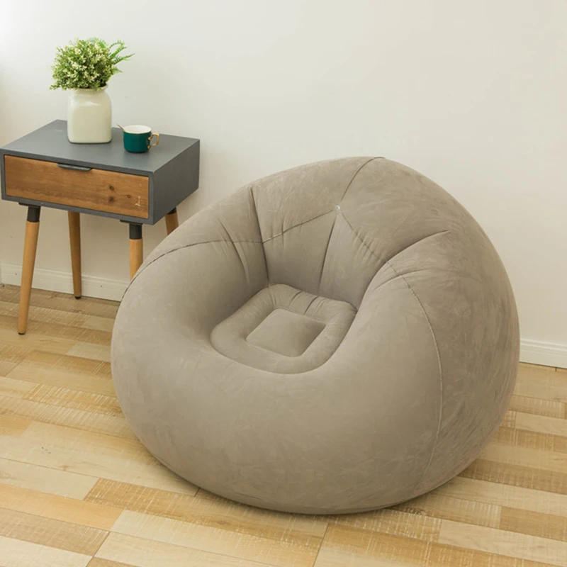 Description Picture 2 of itemLarge Lazy Inflatable Sofa Chairs PVC Lounger Seat Bean Bag Sofas Pouf Puff Couch Tatami Living Room Supply