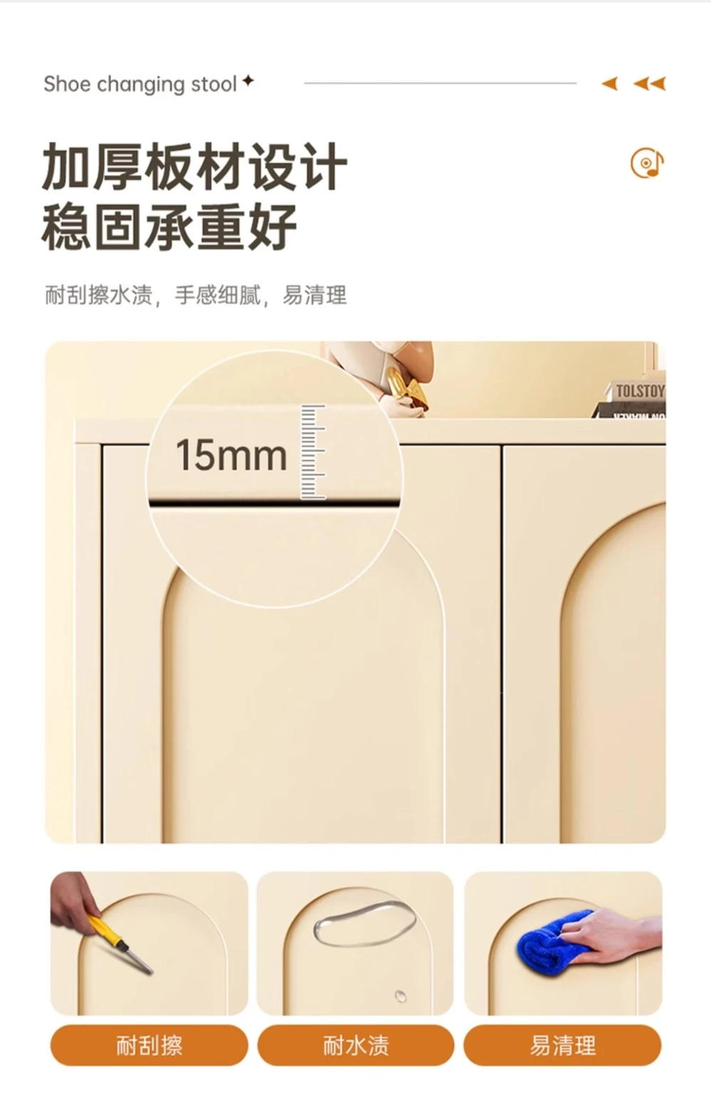 Description Picture 6 of itemNew Shoerack Luxury Brand Copy Bag Completo First Aid Girl Bags Women Shelf Furniture Living Room Cabinets Zapatero Cheap Home