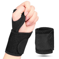 Fitness Wrist Wraps Weight Lifting Gym Wrist Strap Training Thumb Brace Strap Power Hand Support Wristband Pain Relief Equipment